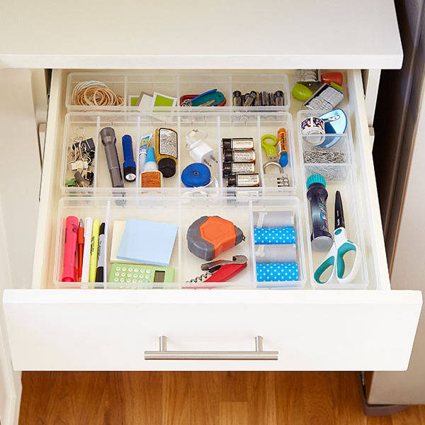 Organizing the Junk Drawer- Instant Satisfaction