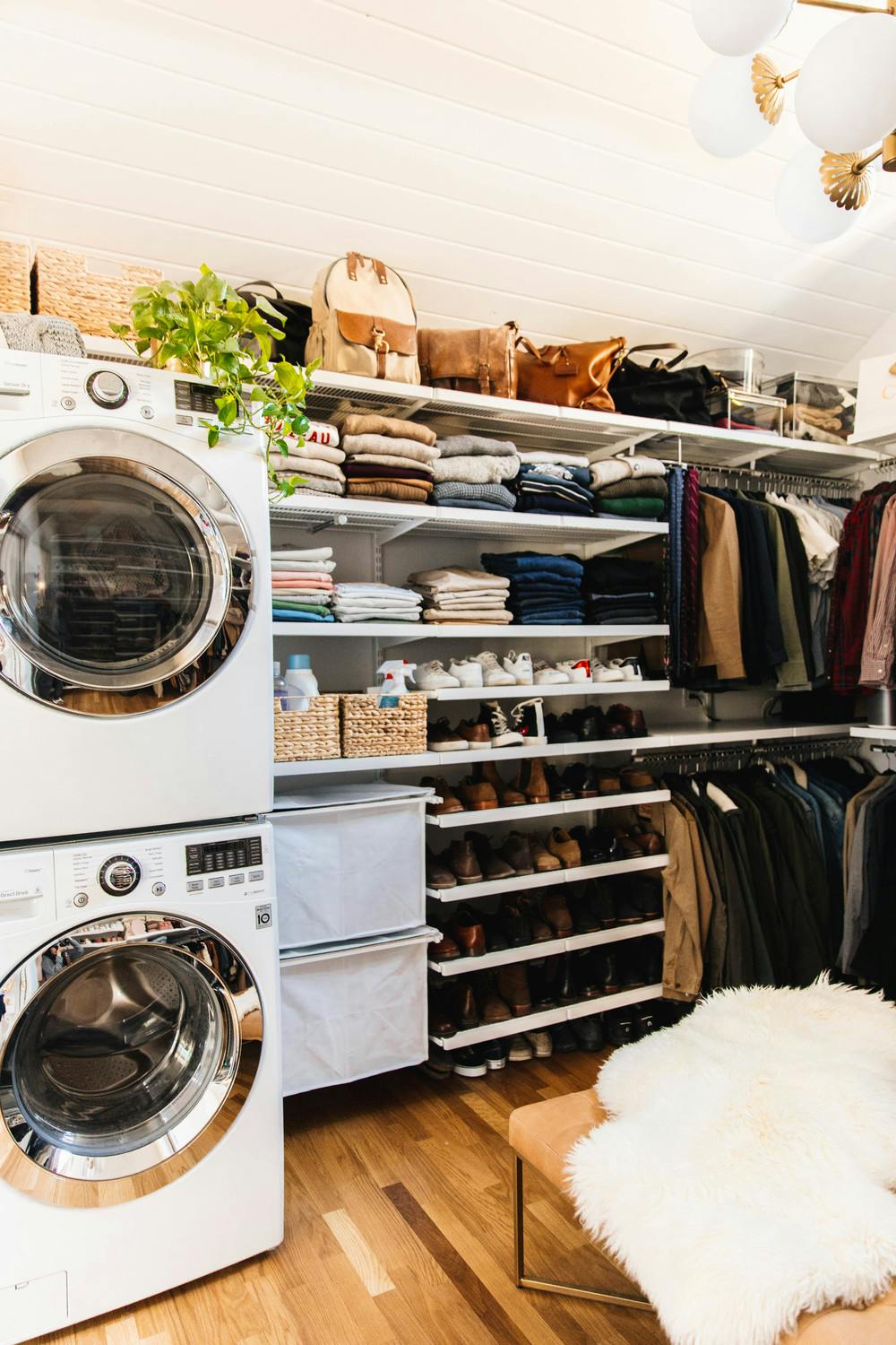 master closet reveal container stories