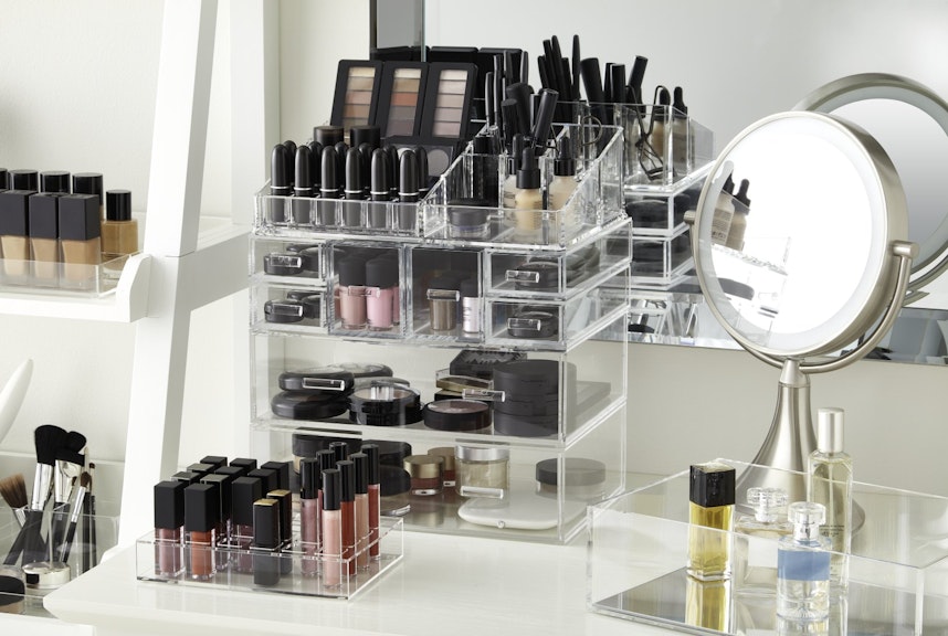 How to Organize & Display Makeup in Cool Ways