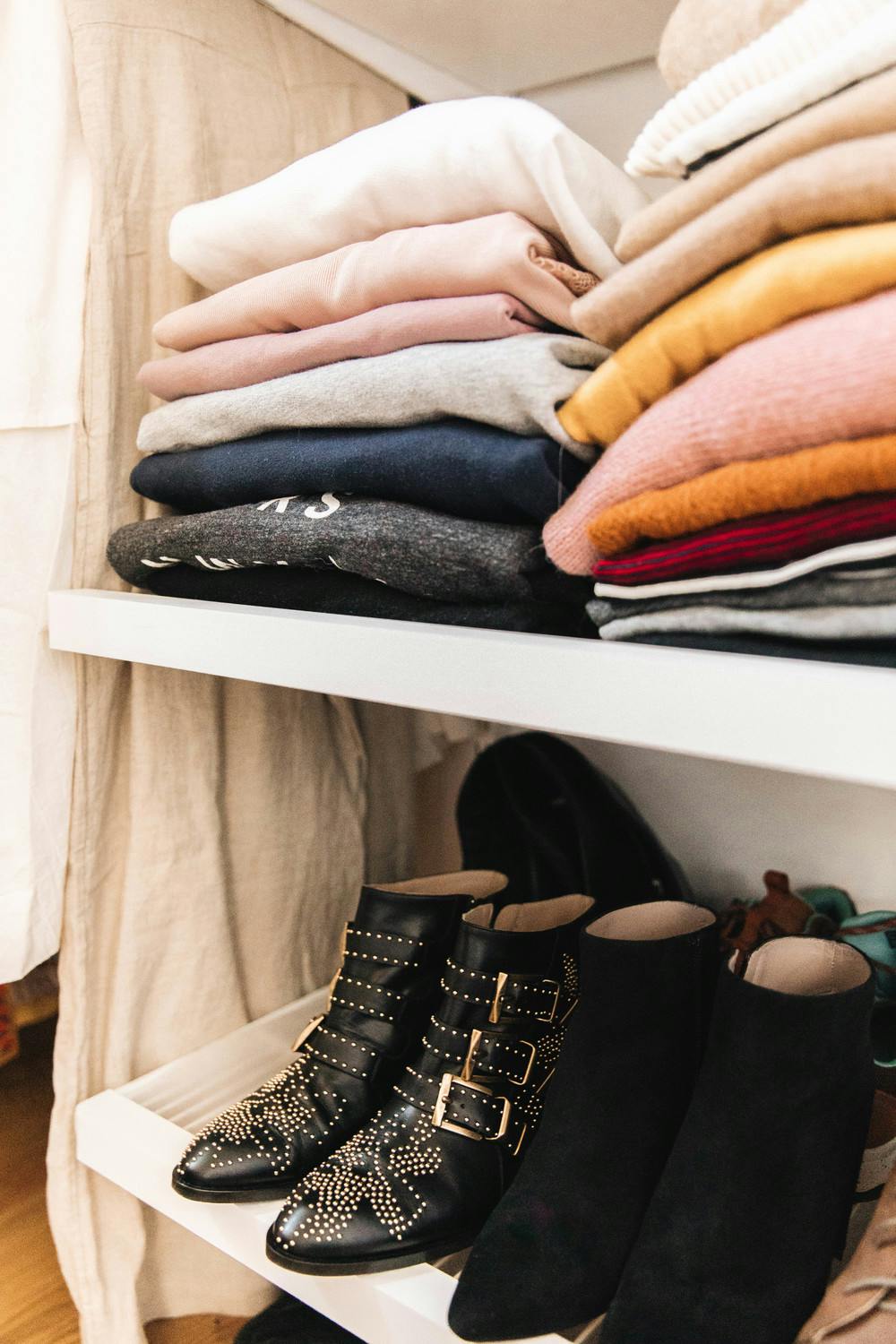 Master Closet Reveal Container Stories