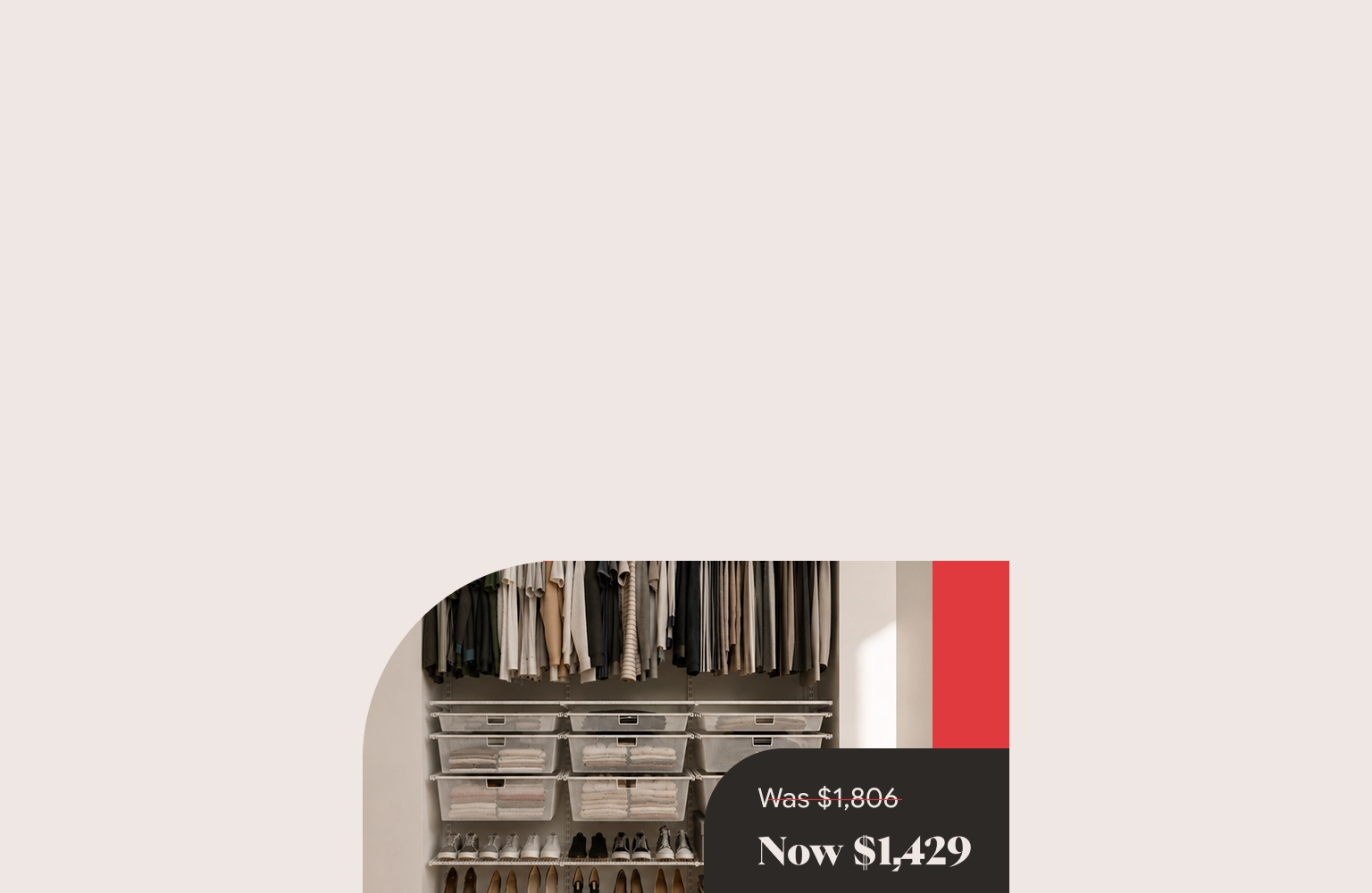 Was $1,806 - Now $1,429