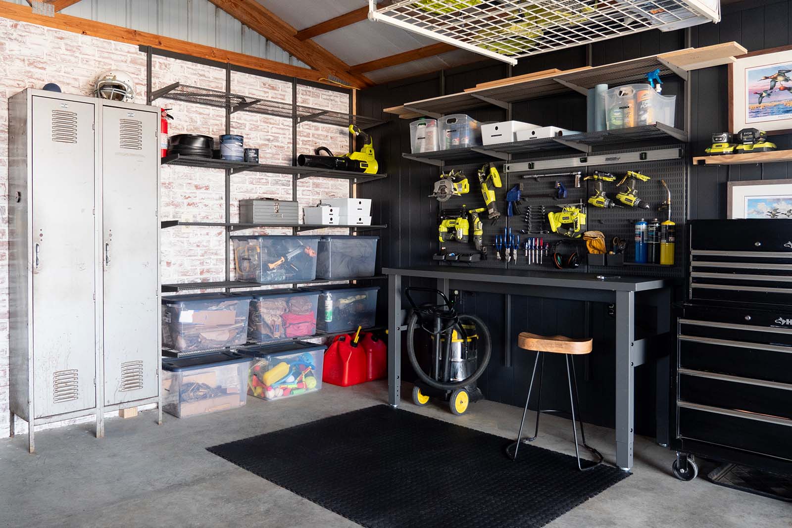 Custom Garage+ by Elfa space photo, courtesy of Ashley Smith (@houseon610th)