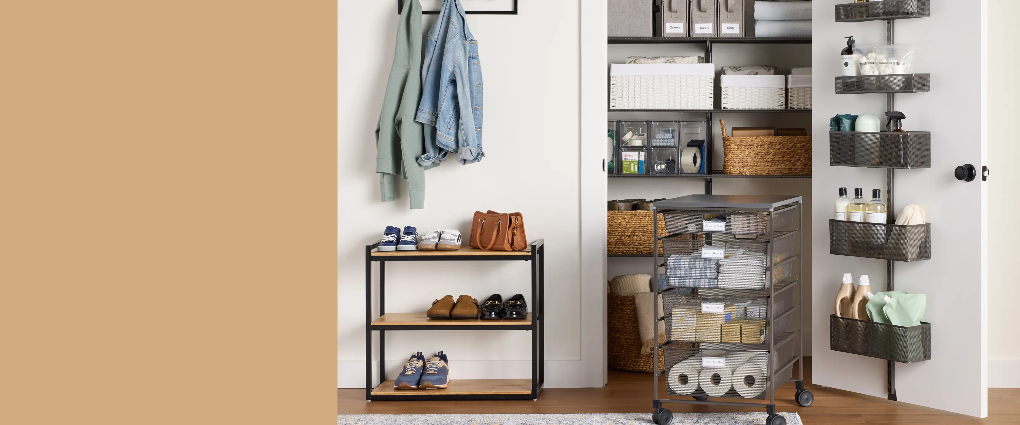 Elfa Decor Closet and Solutions