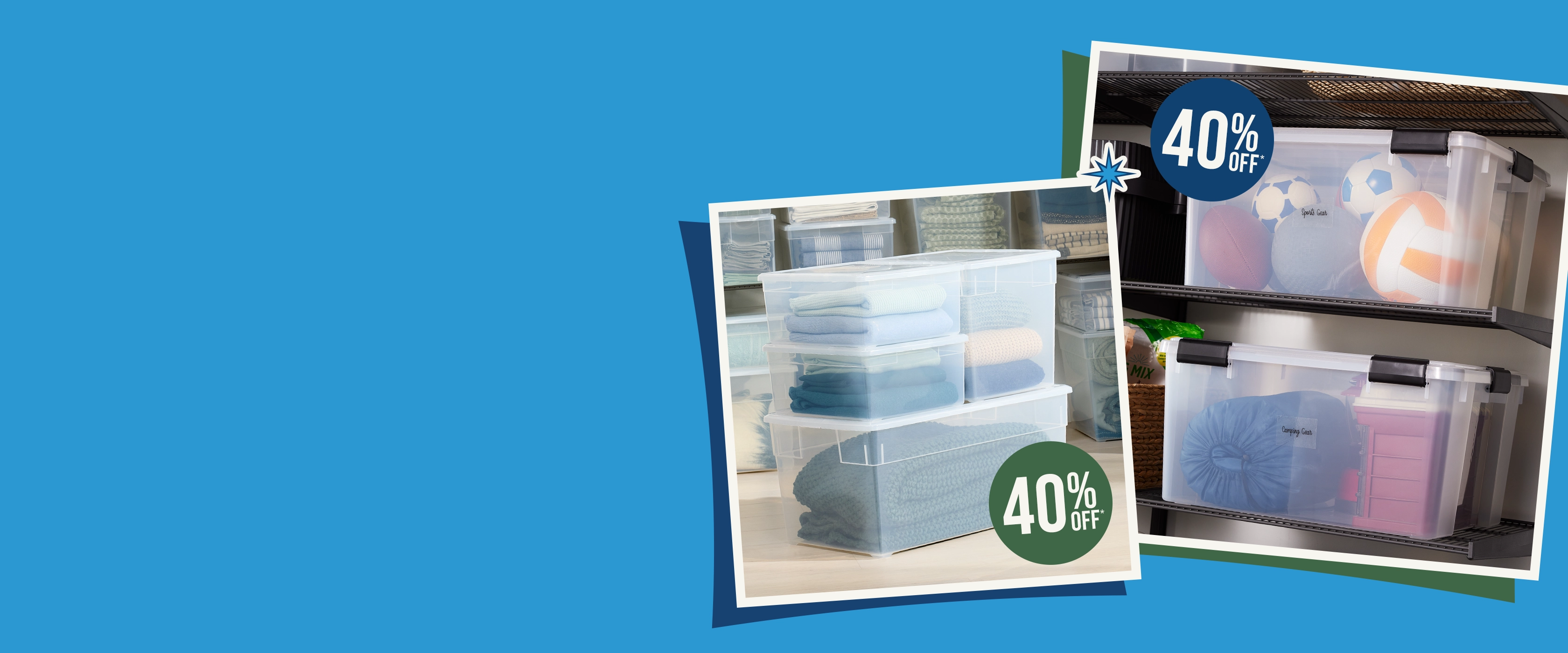 40 Percent Off* Our Box - 40 Percent Off* Weathertight Totes