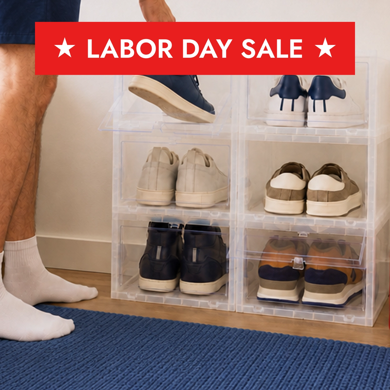 Labor Day Sale Early Access - Drop-Front Shoe Boxes