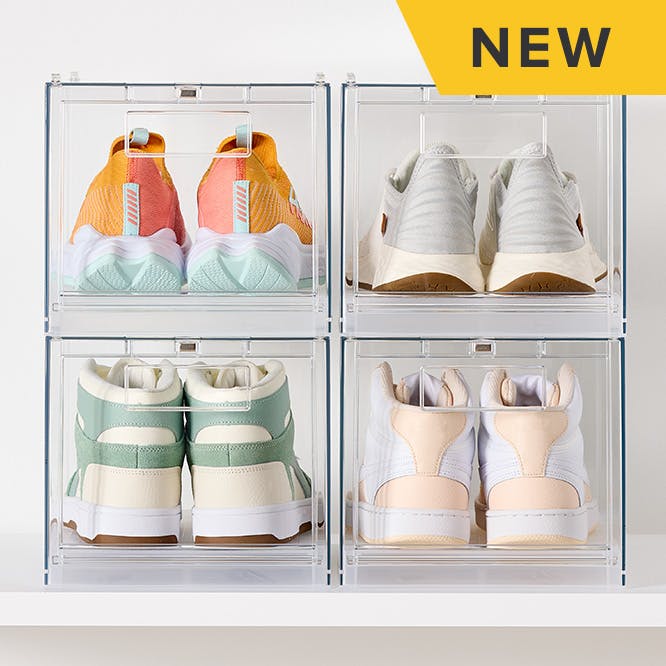 Everything Organizer Drop-Front Shoe Box