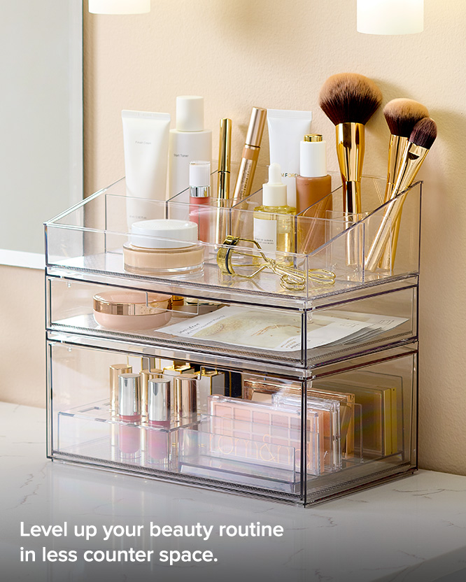 Makeup organizers