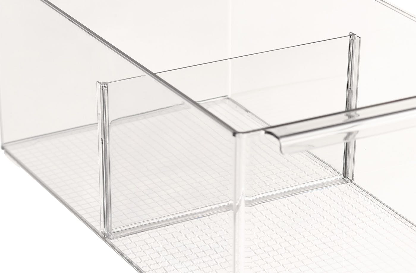 Shelf-Depth Pantry Bin with Divider