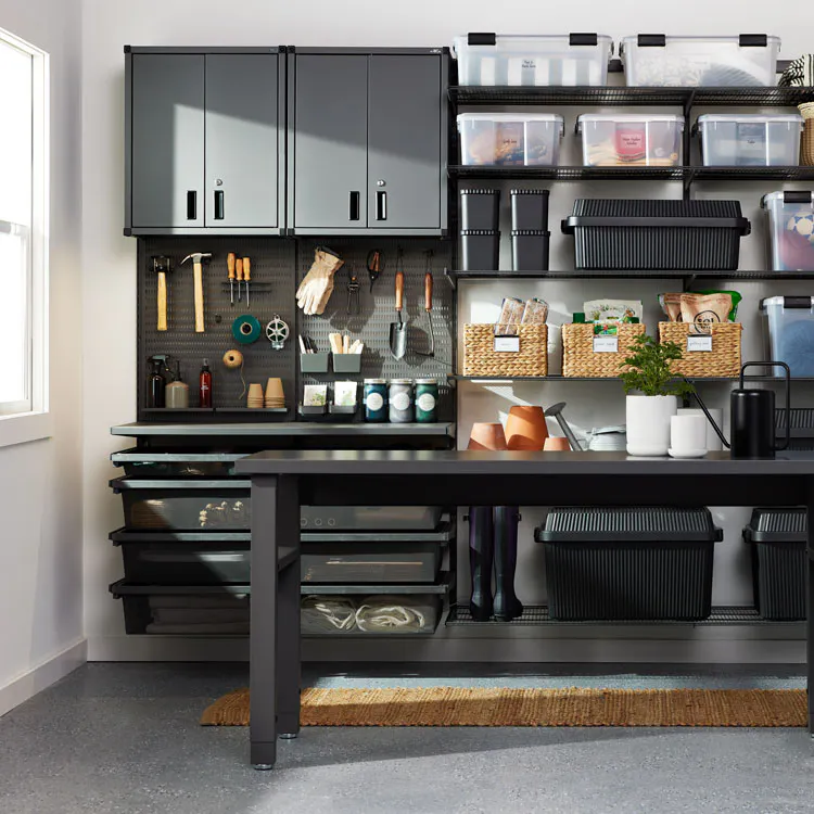 Elfa custom garage space
