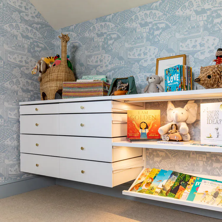 Elfa custom kids space