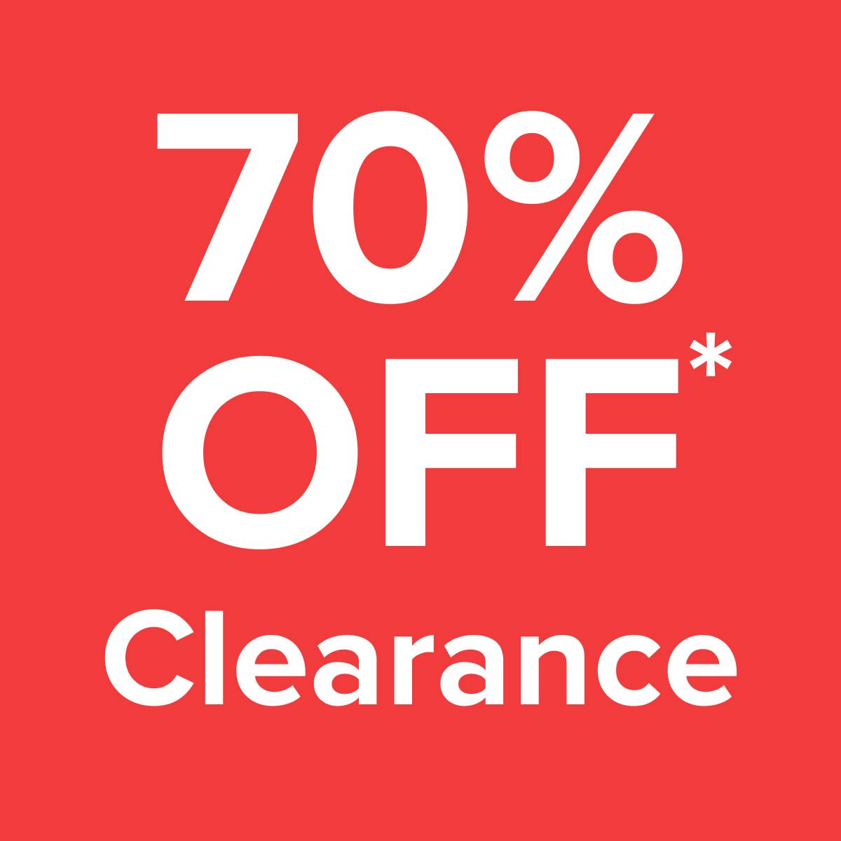 70% Off