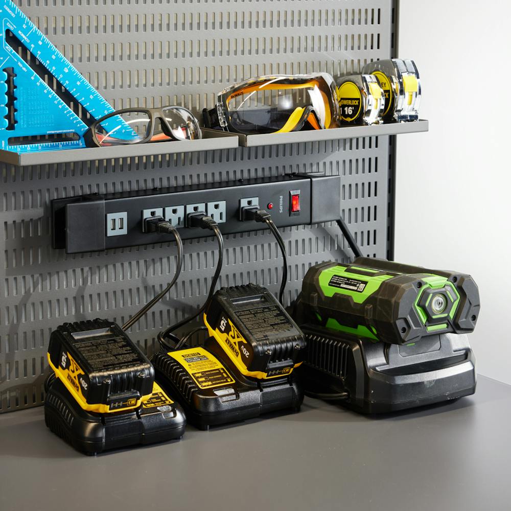 Garage+ By Elfa 5-Outlet Surge Protector