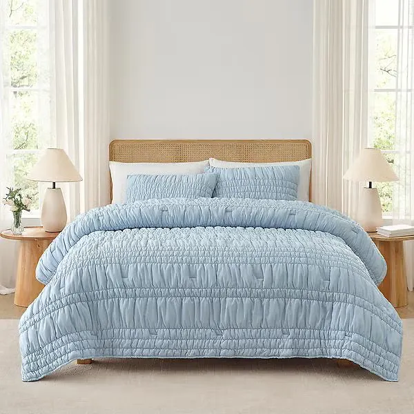 Nestwell Ruched Comforter set