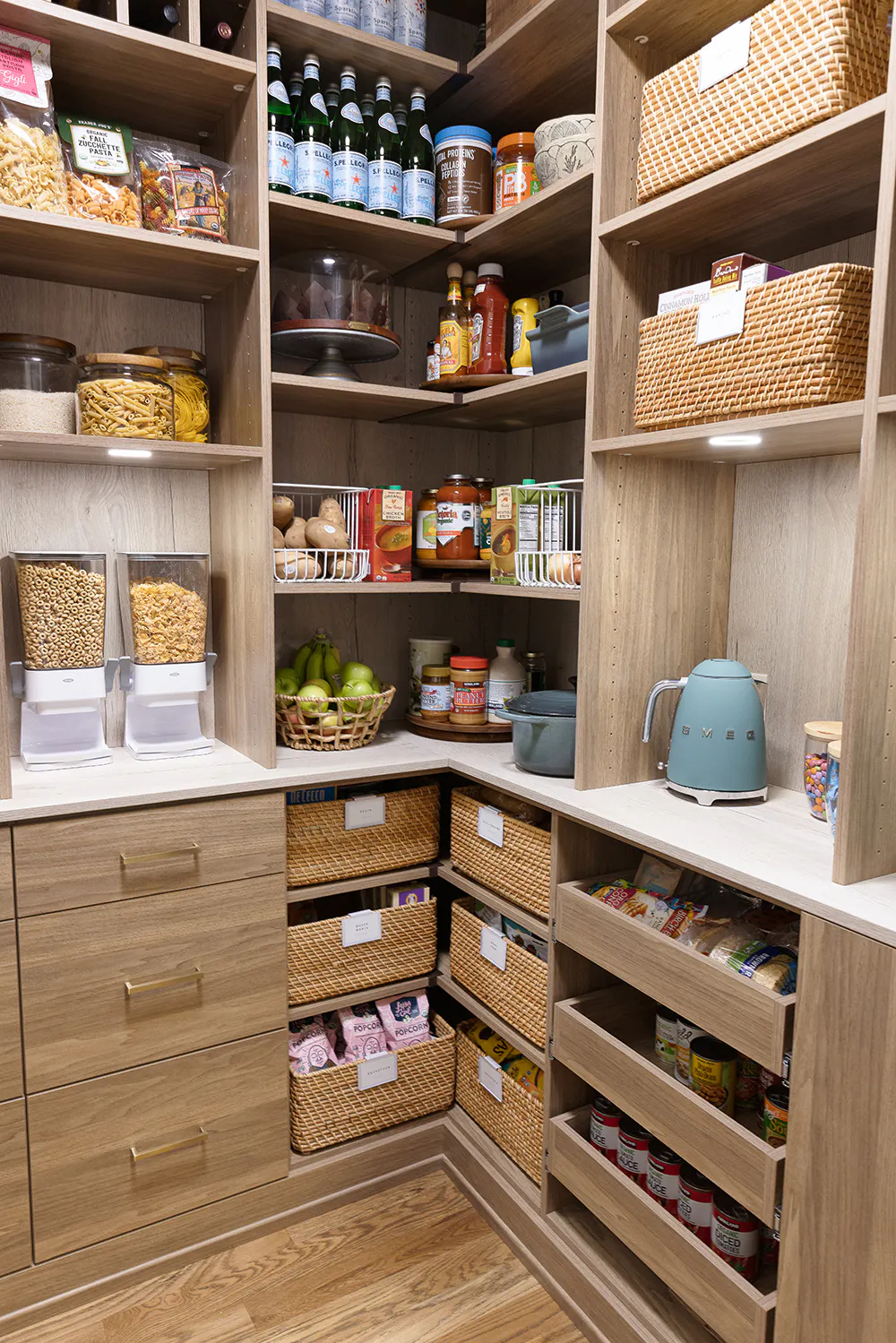 Heather Bifulco's custom Preston pantry