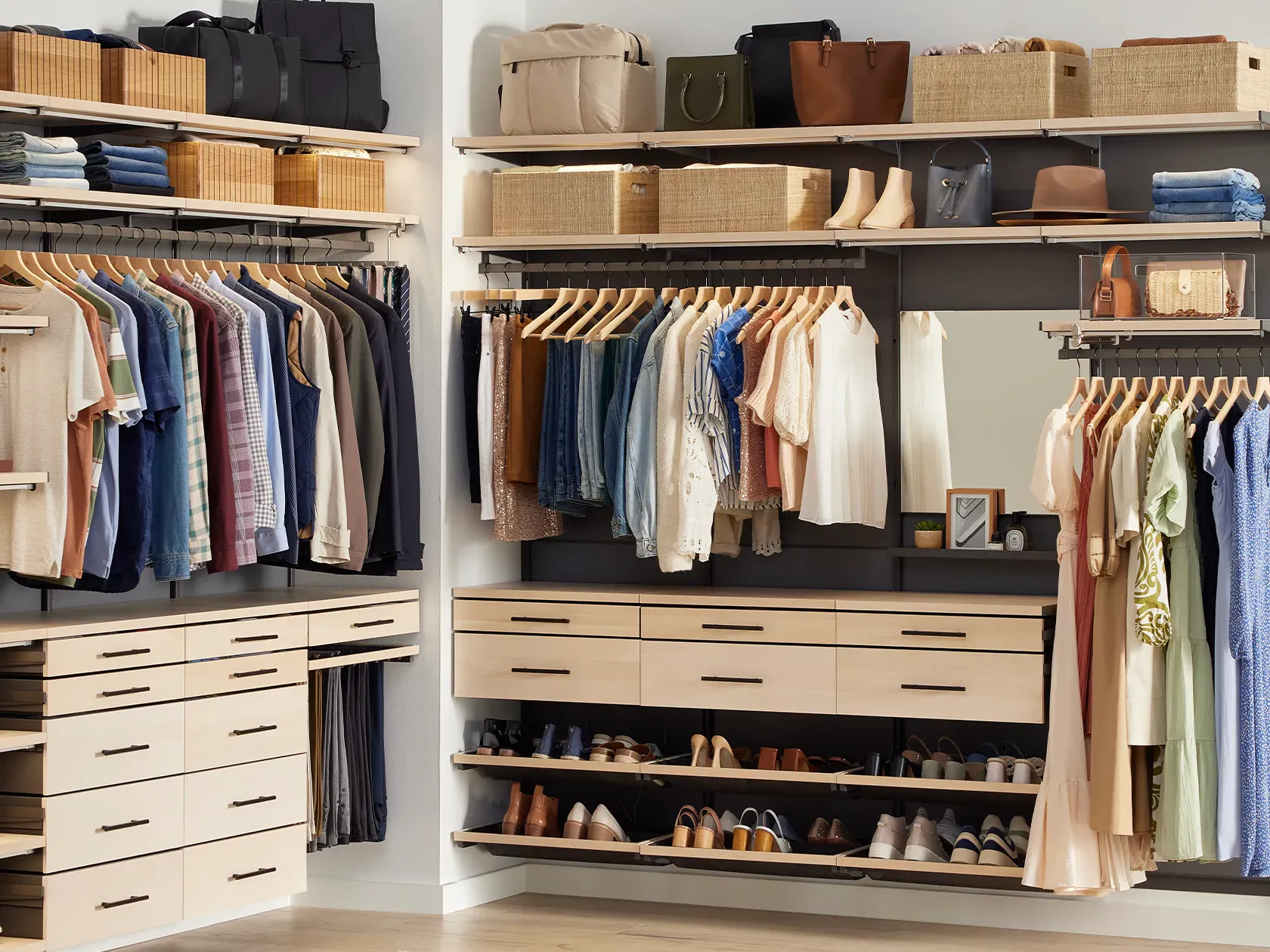 Elfa Decor+ Closet