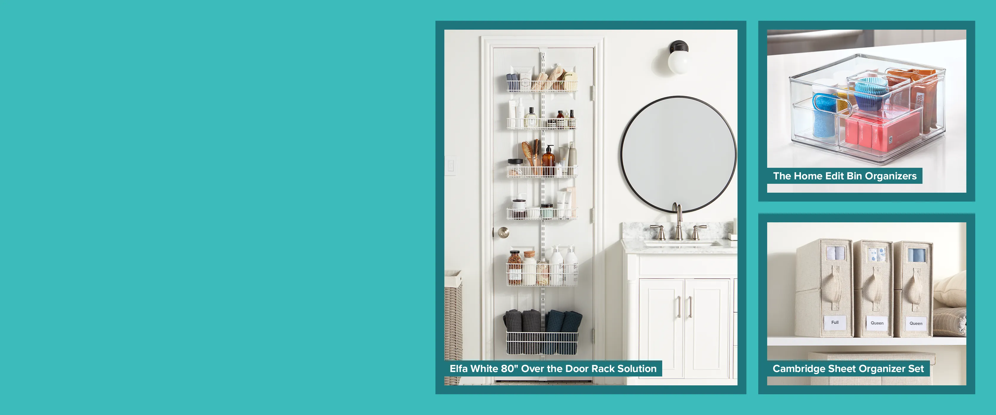 Elfa Door and Wall Rack.