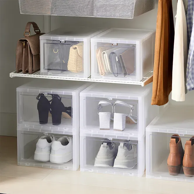 Iris Drop-Front Shoe Boxes