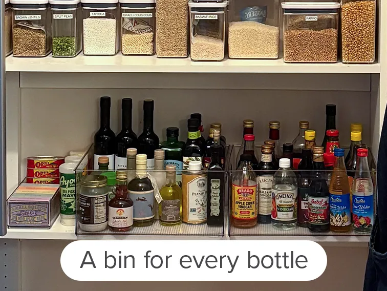 molly baz pantry a bin for every bottle