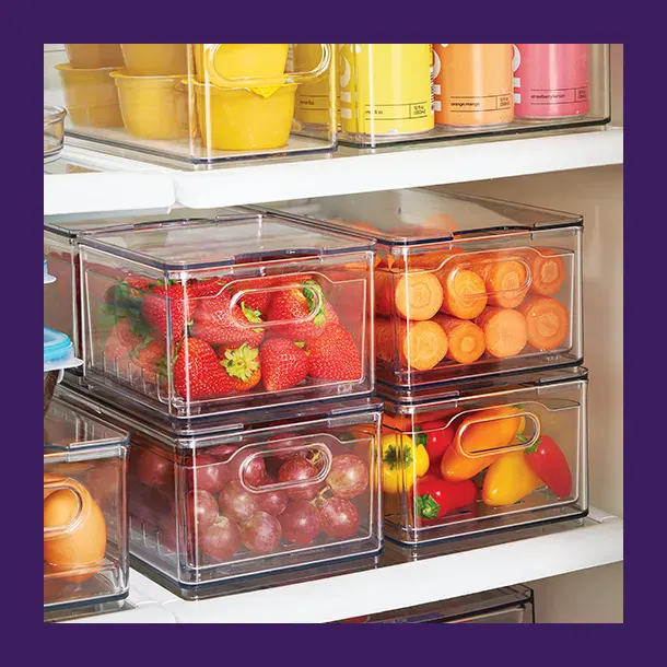 easy access, no rearranging.