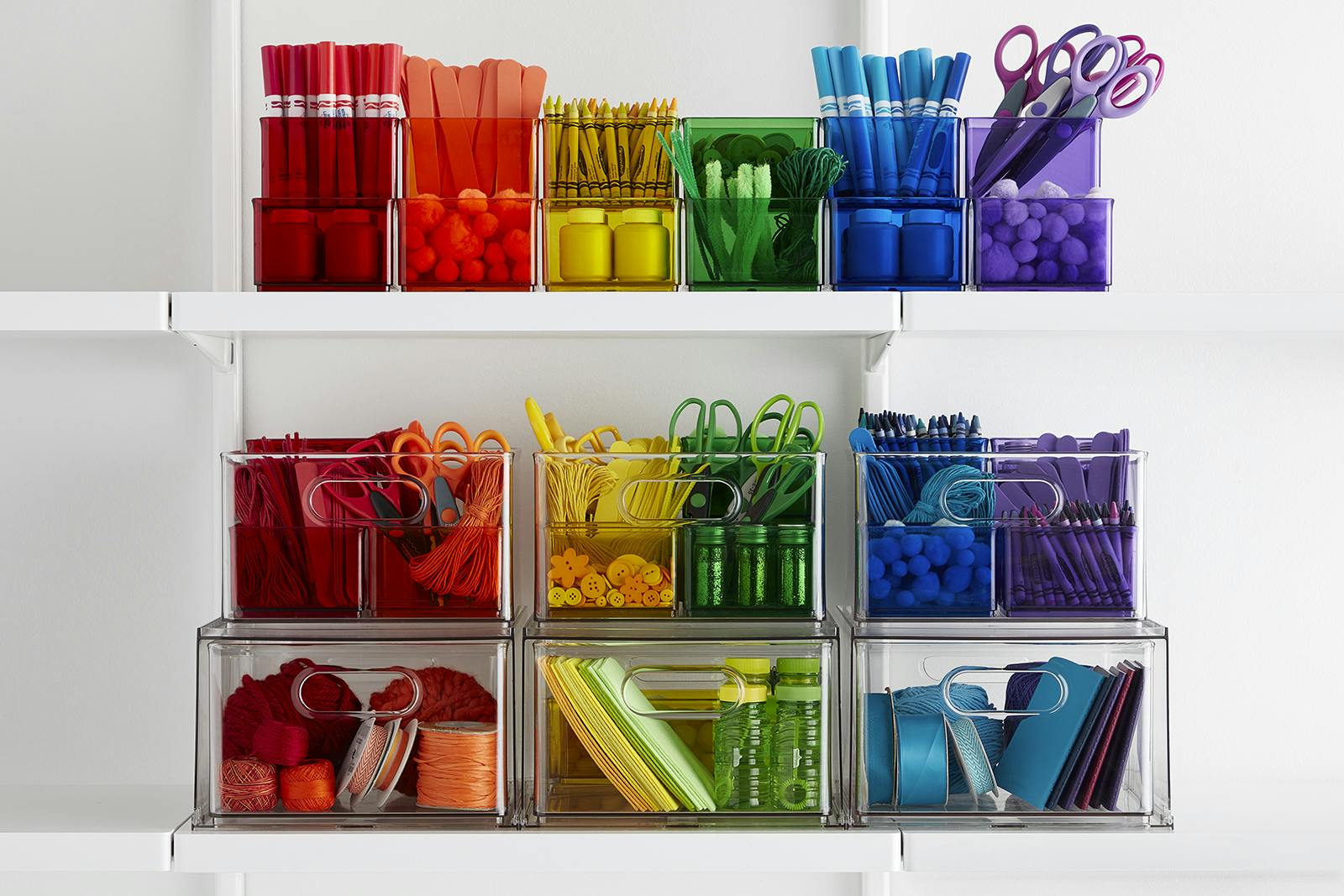 The Home Edit Rainbow Bins A Vibrant New Way to Organize Container