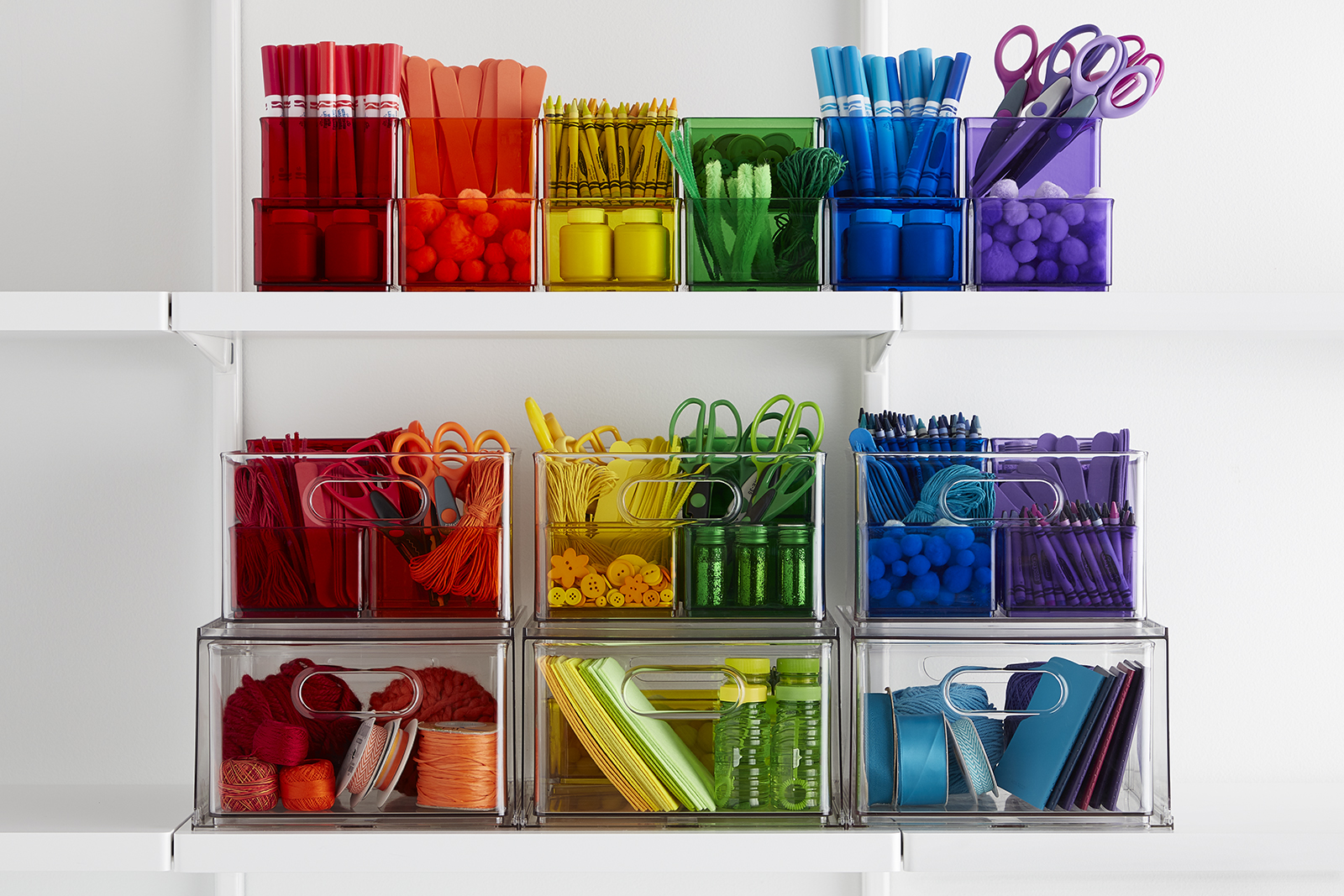 The Home Edit Rainbow Bins: A Vibrant New Way to Organize | Container