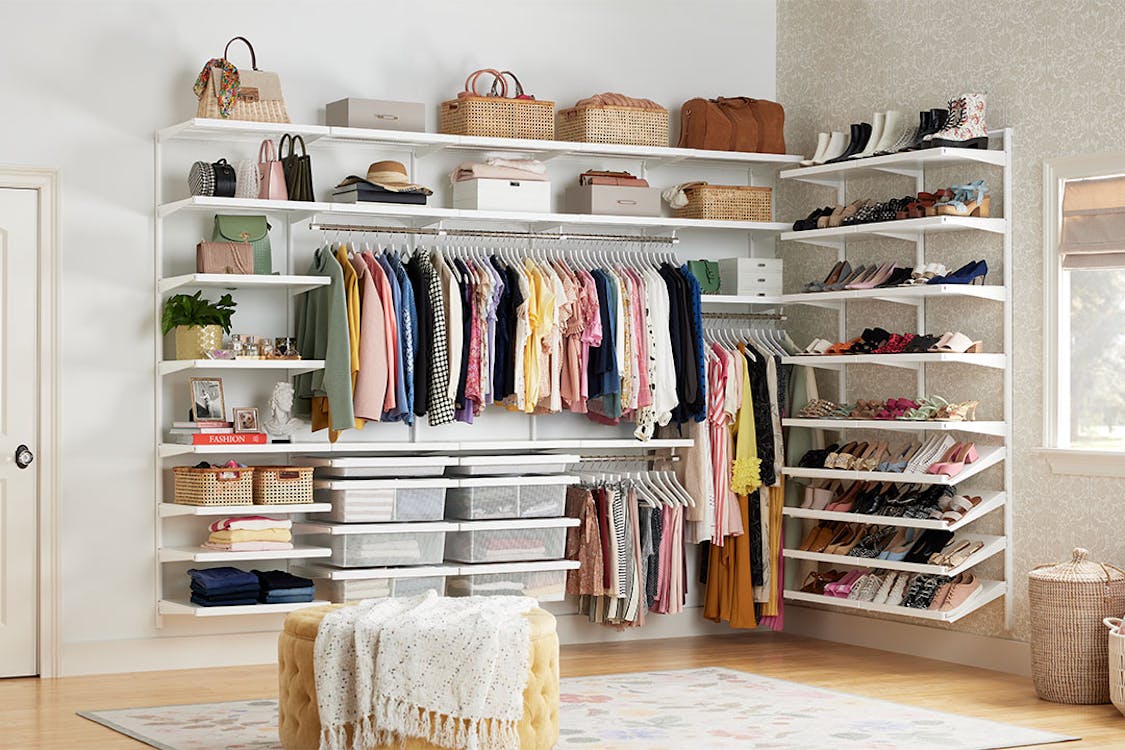 Elfa Décor 3' Reach-In Closet