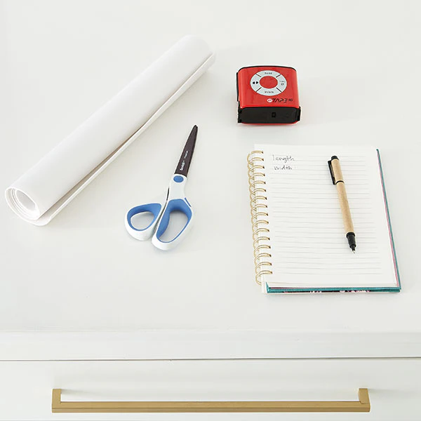 Step 2: Measure & Line Shelves