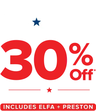 Memorial Day Sale - 30 Percent Off* - Storewide and Sitewide - Includes Elfa and Preston