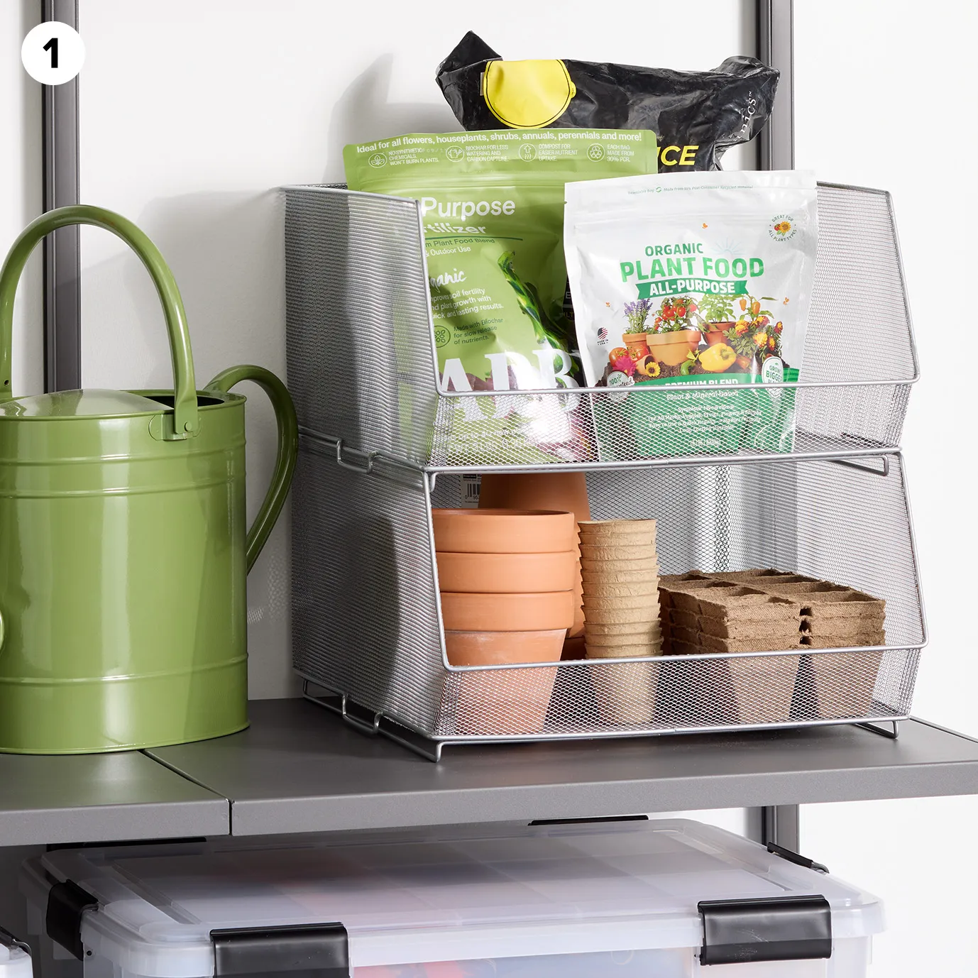 open bins