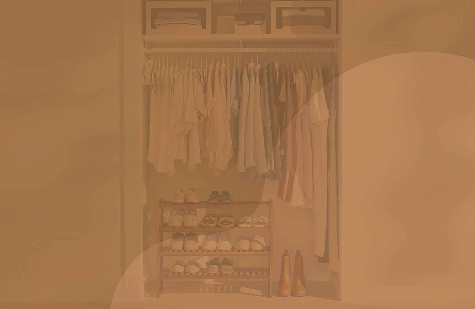 Rowan Acacia 2-Tier Shoe Shelf