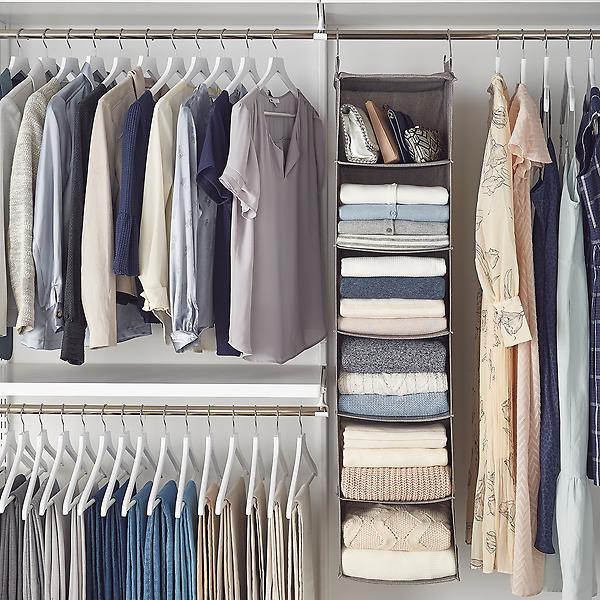 Cupboard organiser clothes hot sale