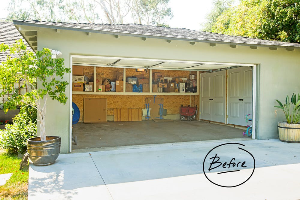 A Family Garage Gets an elfa Makeover