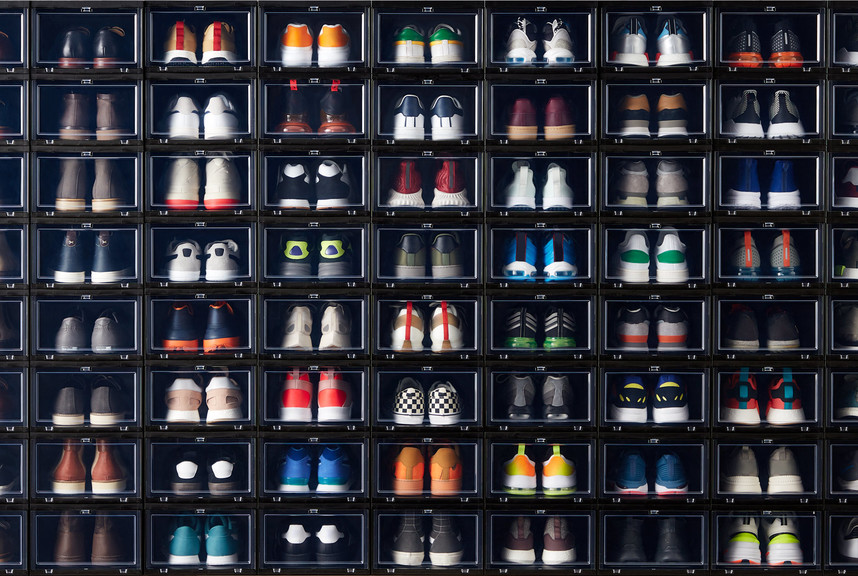 Sneaker stack boxes hot sale