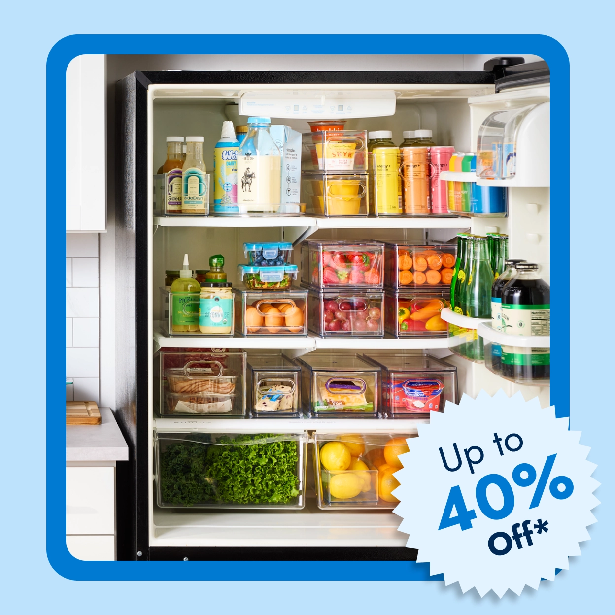 Up To 40 Percent Off* Kitchen