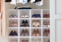 Drop-Front Shoe Box Case of 6