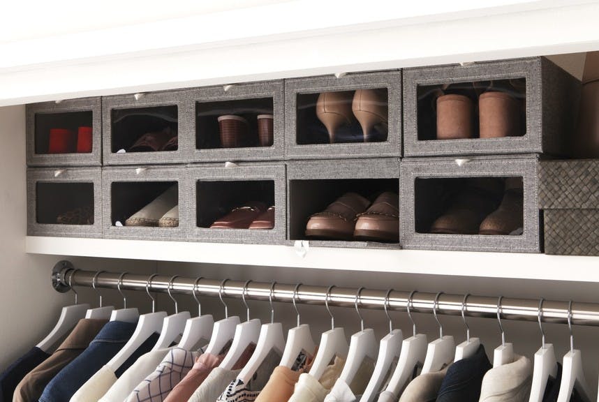 Organizing Your First Apartment Closet Storage Container Stories