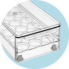 Everything Organizer Collection Egg Holder with Drawer