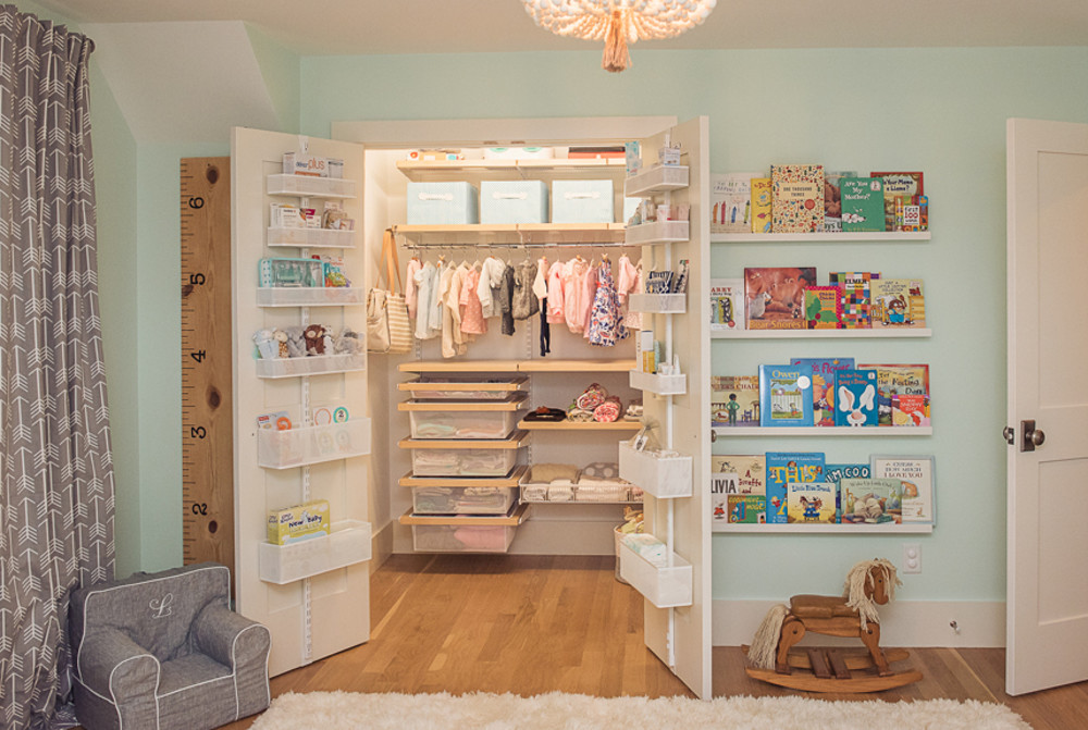 Elfa store nursery closet