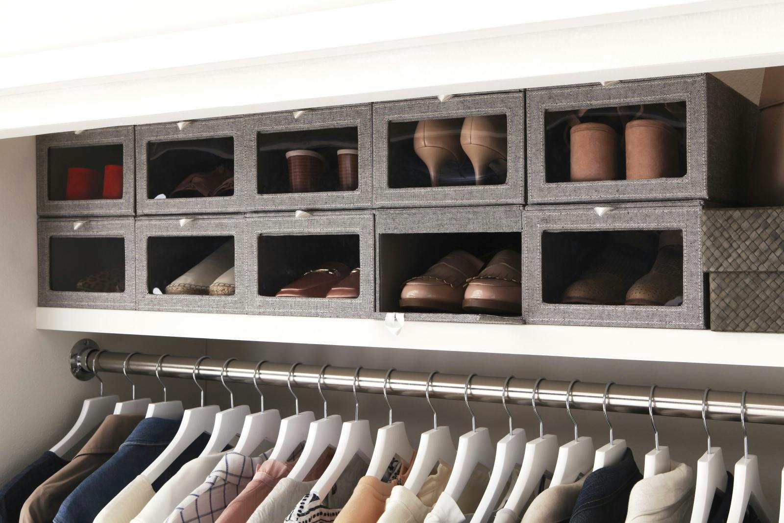 Organizing Your First Apartment Closet Storage Container Stories