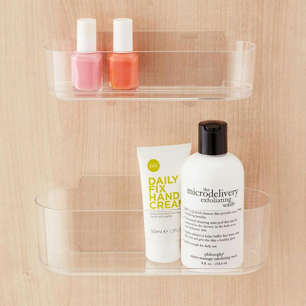 Command Caddy, Clear, Large, 1 Wall Caddy 