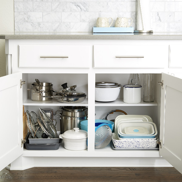 How to Organize Your Kitchen Cabinets Once and for All