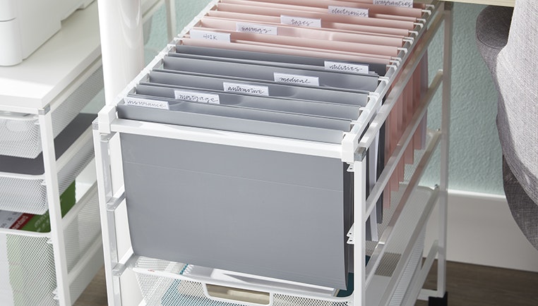 File Cabinet Organization Tips - Ho w To Organize A File Cabinet | The  Container Store