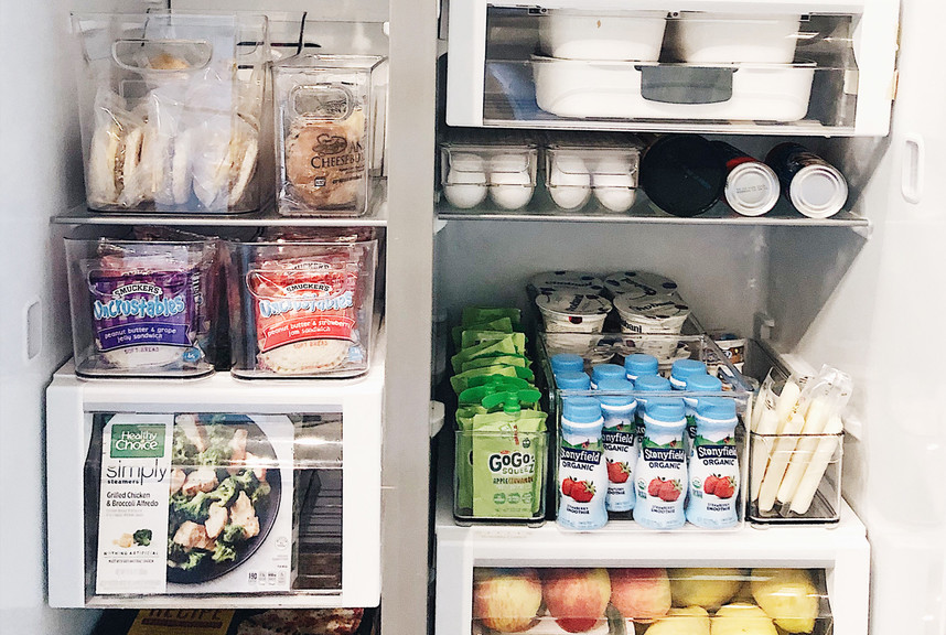 She Gave It A Go's Fridge and Freezer Makeover