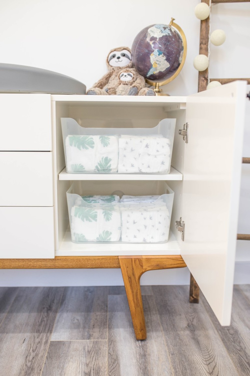 changing table drawer organizer