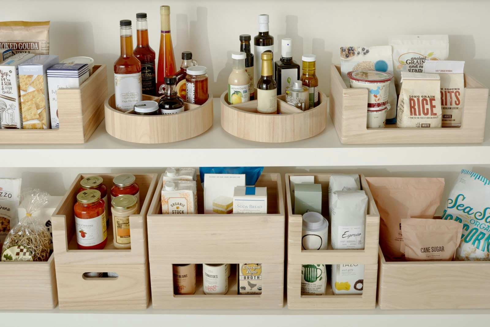 The Home Edit by iDesign Wooden Collection Container Stories