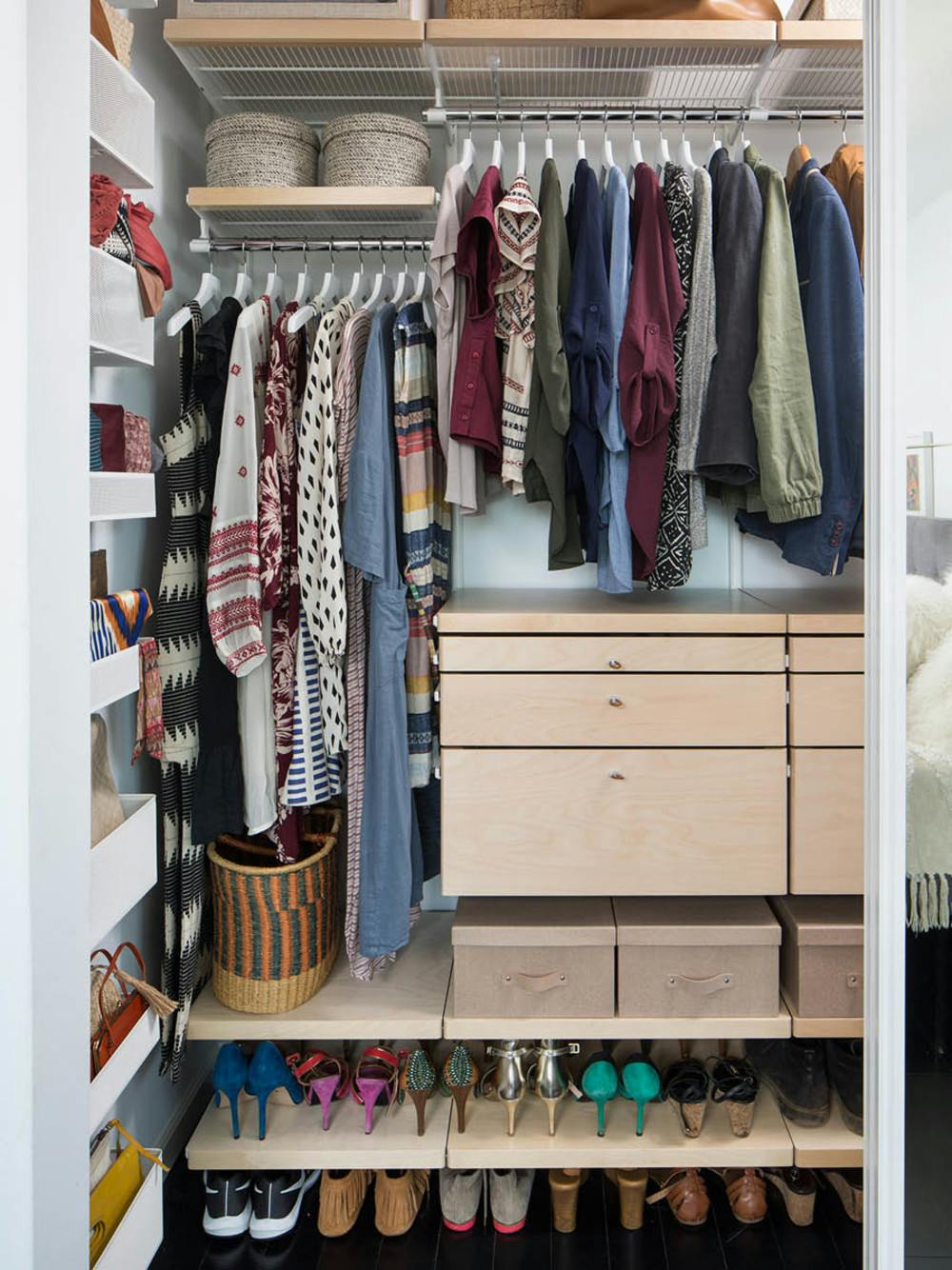 Master Bedroom Closet Makeover from The Container Store (Elfa) - The Styled  Press