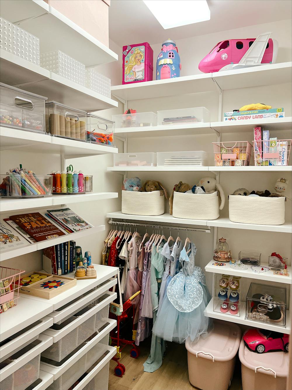 Clothes Nursery Shelving Ideas Baby Closet Storage Ideas Small