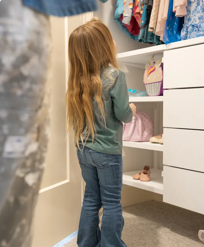 Kylie Katich Elfa Decor+ closet transformation