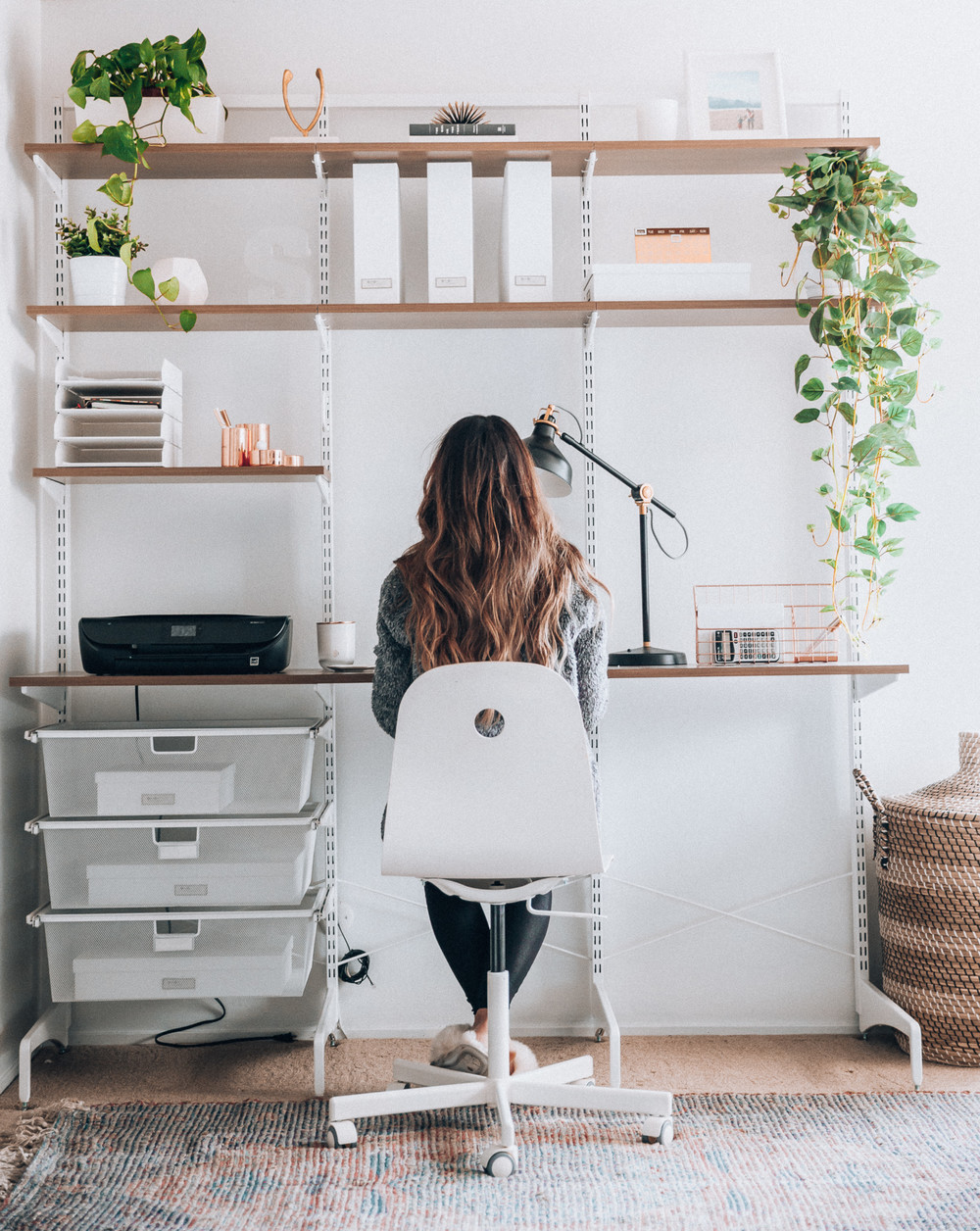 container store small desk