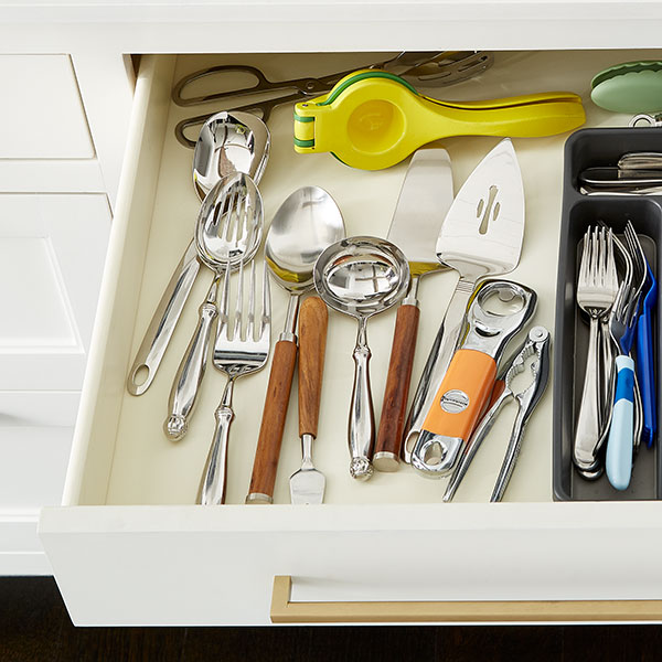 How to Store Kitchen Tools and Flatware